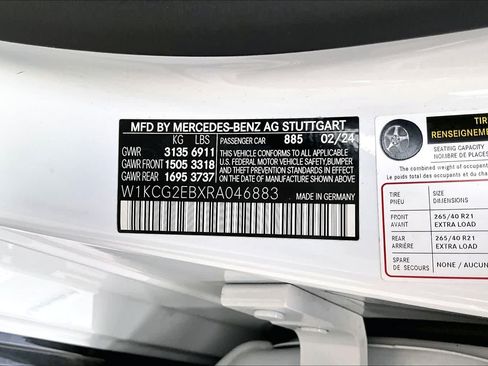 Used 2024 Mercedes-Benz EQS 450+ 4MATIC Sedan image 35
