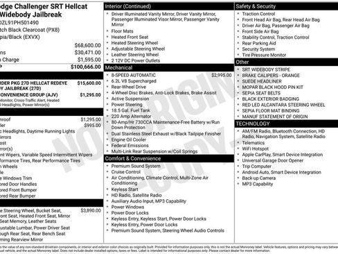 Used 2023 Dodge Challenger SRT Hellcat image 49