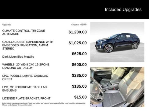 Certified 2022 Cadillac XT5 Sportv image 5