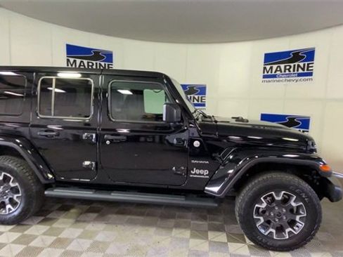Used 2024 Jeep Wrangler Sahara w/ Technology Group image 3