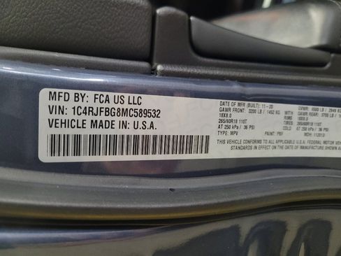 Used 2021 Jeep Grand Cherokee Limited w/ Sun & Sound Group AWD/4WD image 33