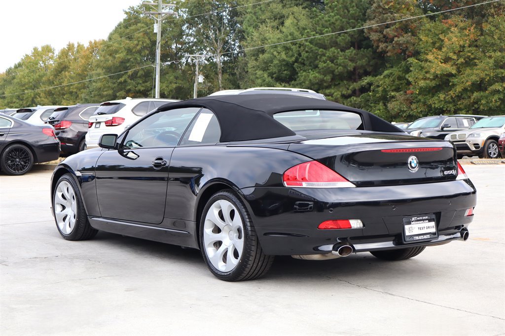 Used 2006 BMW 650i Convertible RWD image 9