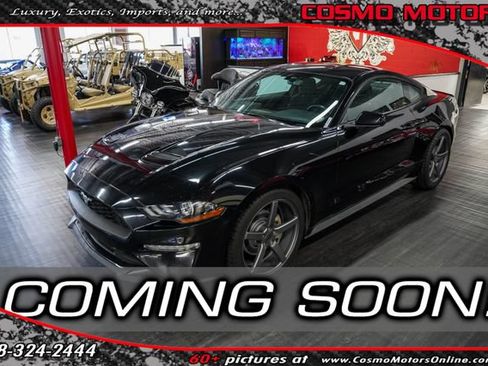 Used 2018 Ford Mustang Coupe w/ Wheel & Stripe Package RWD image 1