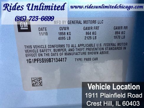 Used 2011 Chevrolet Cruze LT FWD image 21