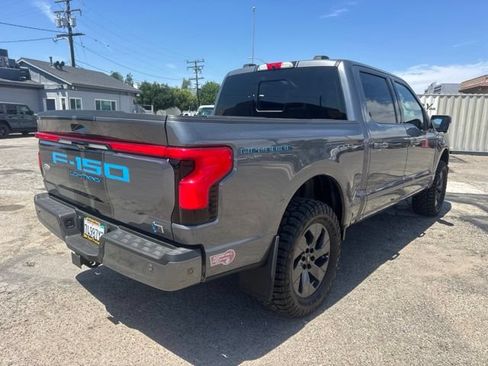 Used 2023 Ford F150 Lightning Lariat w/ Equipment Group 511A High AWD/4WD image 4