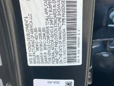Certified 2024 Honda Accord LX image 36