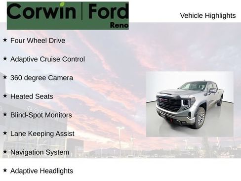 Used 2023 GMC Sierra 1500 AT4 w/ AT4 Preferred Package AWD/4WD image 8