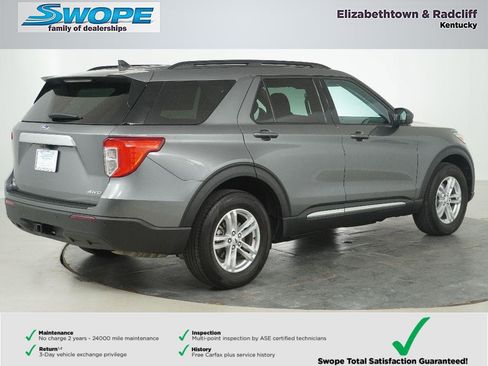 Certified 2024 Ford Explorer XLT w/ Class IV Trailer Tow Package AWD/4WD image 3