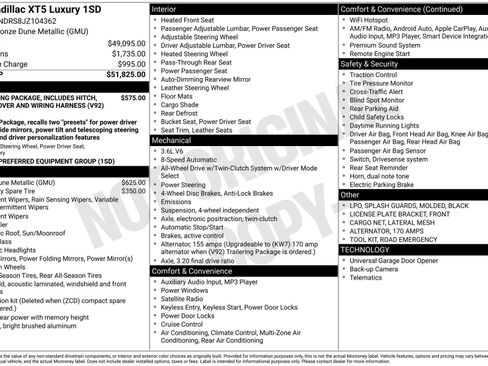 Used 2018 Cadillac XT5 Luxury image 39