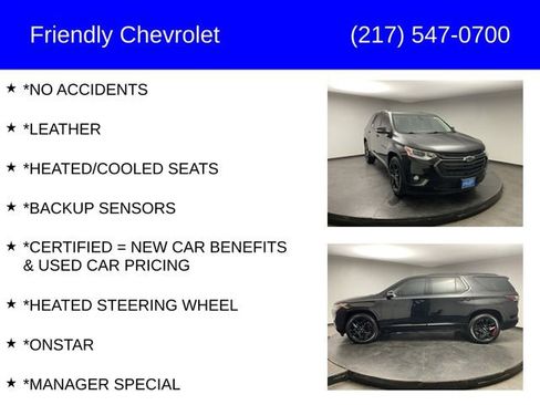 Certified 2021 Chevrolet Traverse Premier w/ Redline Edition AWD/4WD image 12