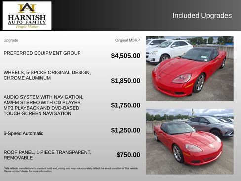 Used 2008 Chevrolet Corvette Coupe w/ Preferred Equipment Group RWD image 4
