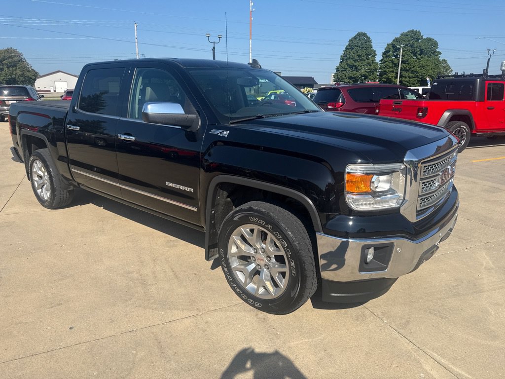 Used 2015 GMC Sierra 1500 SLT w/ SLT Crew Cab Value Package AWD/4WD image 7