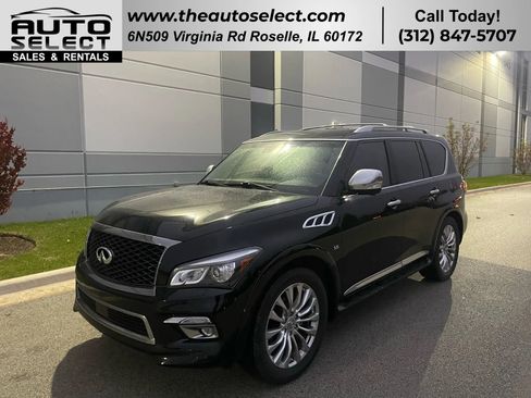 Used 2017 INFINITI QX80 2WD w/ Deluxe Technology Package image 1
