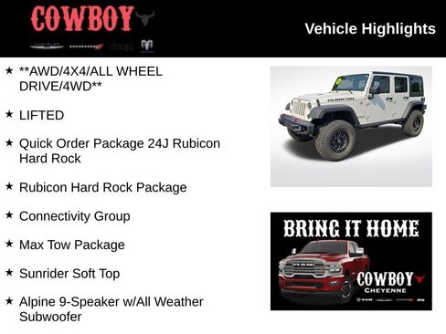Used 2015 Jeep Wrangler Unlimited Rubicon AWD/4WD image 2