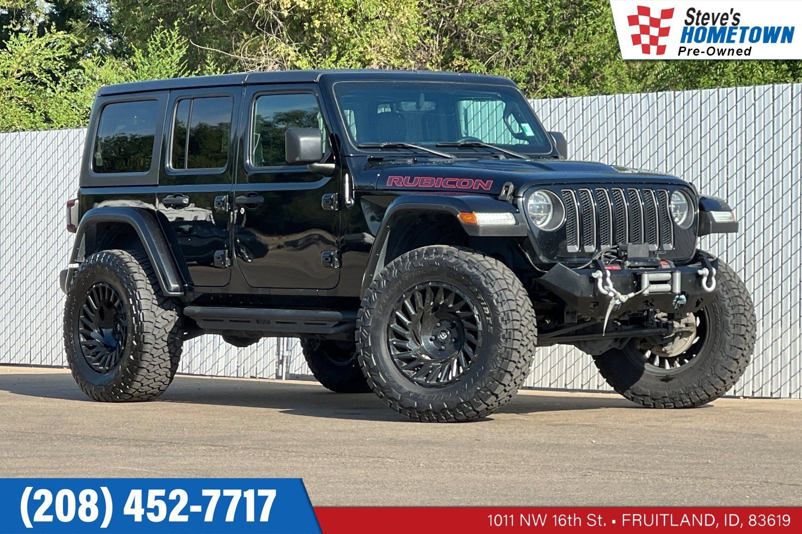 Used 2021 Jeep Wrangler Unlimited Rubicon w/ Uconnect 4C Nav & Sound Group AWD/4WD image 1