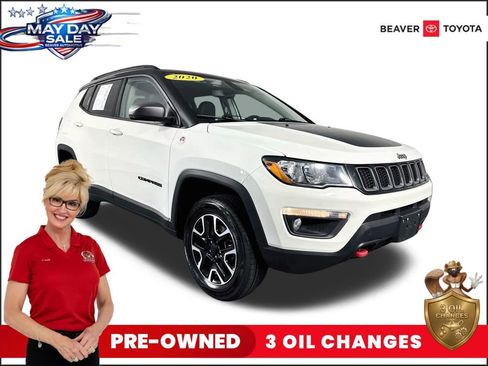 Used 2020 Jeep Compass Trailhawk AWD/4WD image 1