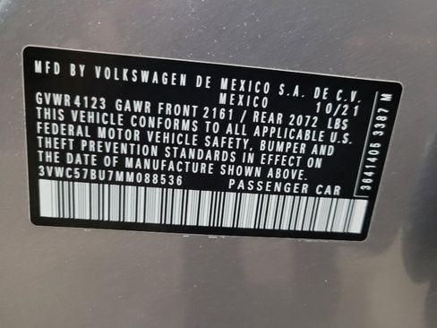 Used 2021 Volkswagen Jetta SE FWD image 33