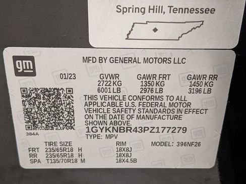 Certified 2023 Cadillac XT5 Luxury w/ LPO, Floor Liner Package AWD/4WD image 28