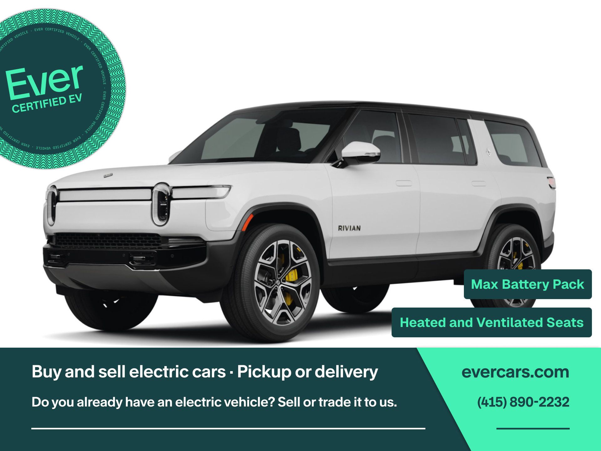 Used 2026 Rivian R1S Adventure Tri AWD/4WD image 1