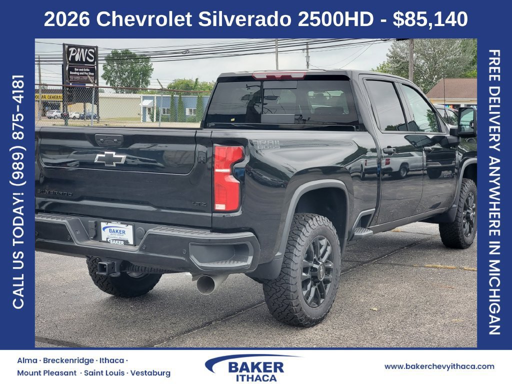 New 2026 Chevrolet Silverado 2500 LTZ w/ Trail Boss Package AWD/4WD image 2