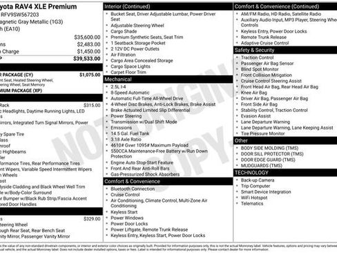 Used 2025 Toyota RAV4 XLE Premium w/ Weather Package image 11