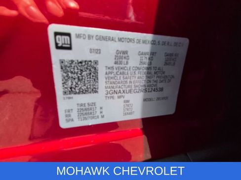 Certified 2024 Chevrolet Equinox LT AWD/4WD image 35