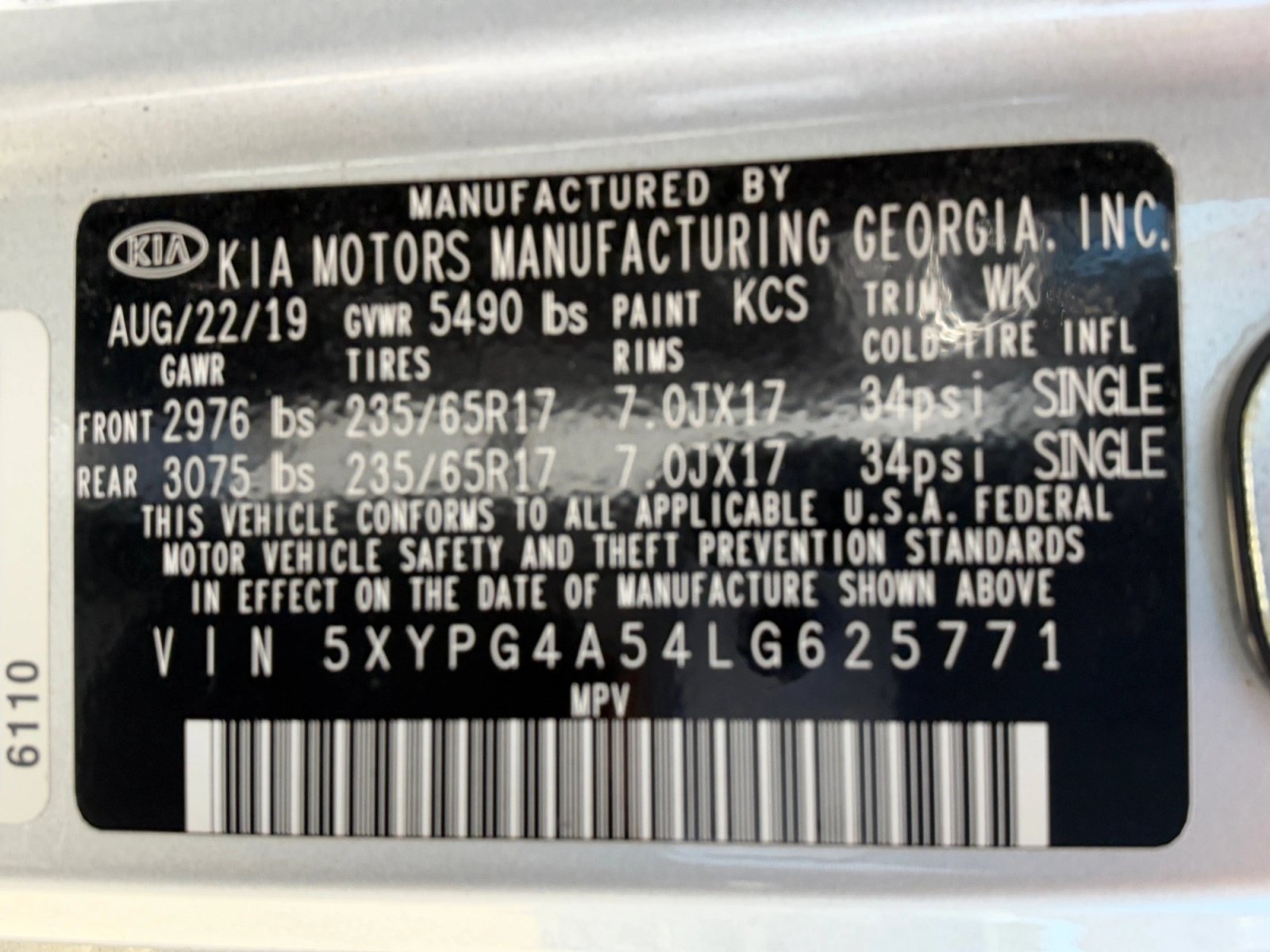 Used 2020 Kia Sorento FWD V6 image 13