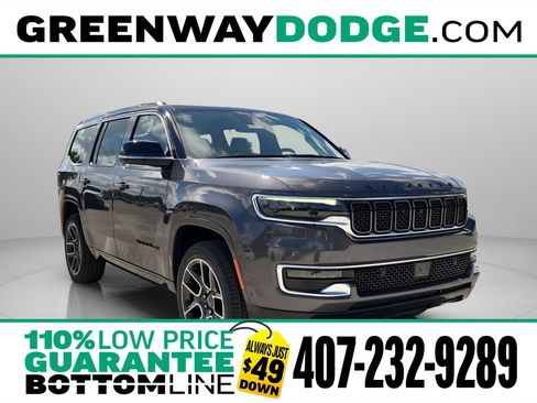 New 2025 Jeep Wagoneer Series III w/ Quick Order Package 25C Super image 1