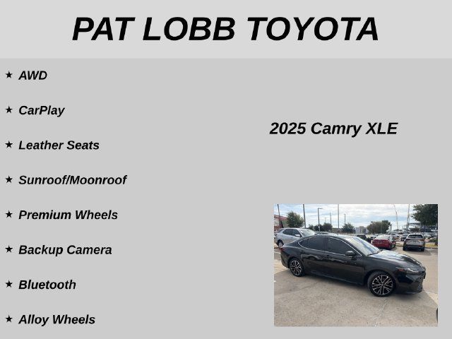 Used 2025 Toyota Camry XLE w/ Premium Plus Package AWD/4WD image 11