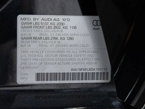 Used 2013 Audi A4 Premium w/ Convenience Pkg image 32