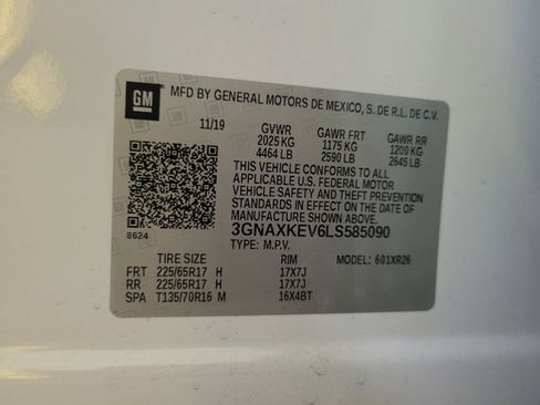 Used 2020 Chevrolet Equinox LT FWD image 33