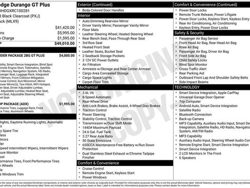 Used 2024 Dodge Durango GT RWD image 7
