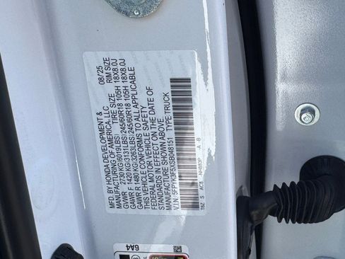 New 2025 Honda Ridgeline RTL image 19