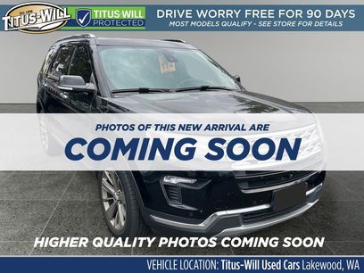 Used 2018 Ford Explorer Limited w/ Ford Safe & Smart Package