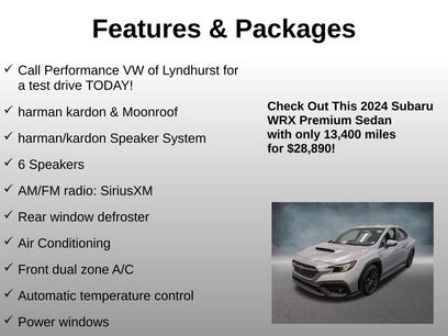 Used 2024 Subaru WRX Premium