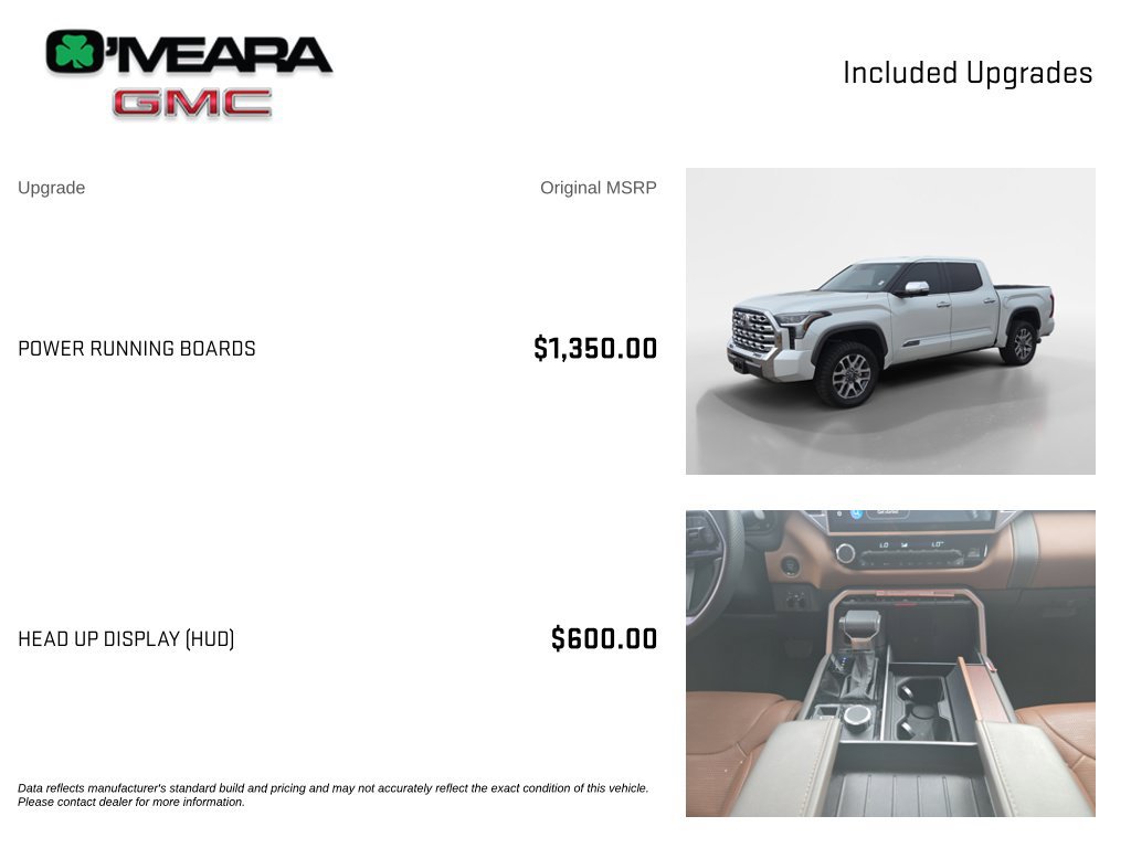 Used 2025 Toyota Tundra 1794 Edition AWD/4WD image 4