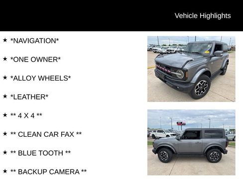 Used 2023 Ford Bronco Outer Banks AWD/4WD image 4