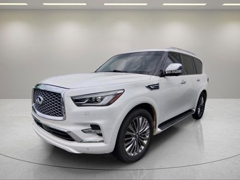 Used 2021 INFINITI QX80 Sensory w/ All-Season Package RWD image 1