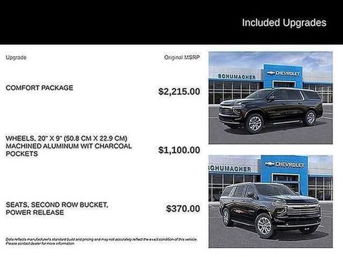 New 2026 Chevrolet Suburban LT w/ Comfort Package image 10
