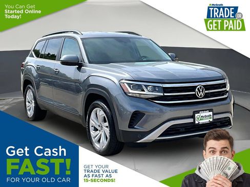 Used 2023 Volkswagen Atlas SE AWD/4WD image 1