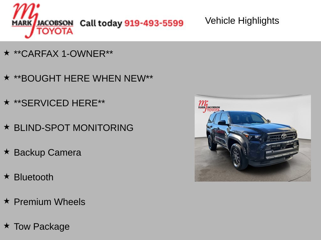 Used 2026 Toyota 4Runner SR5 AWD/4WD image 6