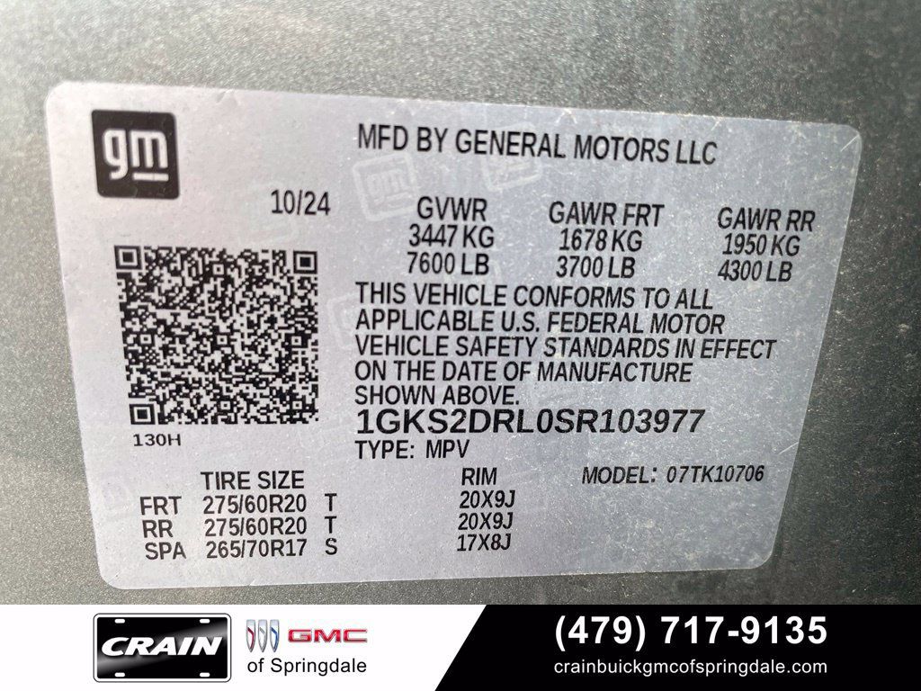 Used 2025 GMC Yukon Denali w/ Advanced Technology Package AWD/4WD image 32
