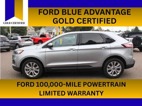 Certified 2022 Ford Edge Titanium AWD/4WD image 1