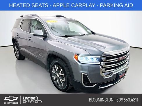 Used 2021 GMC Acadia SLE w/ Driver Convenience Package FWD image 1