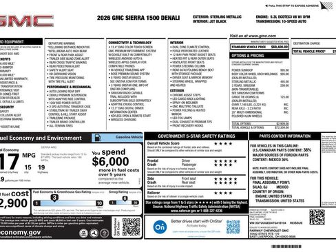 New 2026 GMC Sierra 1500 Denali AWD/4WD image 4