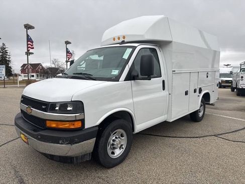 New 2025 Chevrolet Express 3500 w/ Power Convenience Package RWD image 1