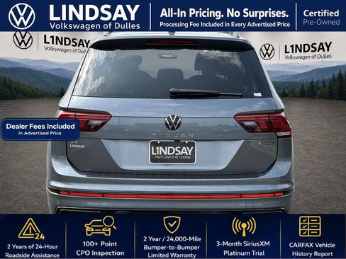 Certified 2022 Volkswagen Tiguan SE R-Line AWD/4WD image 6