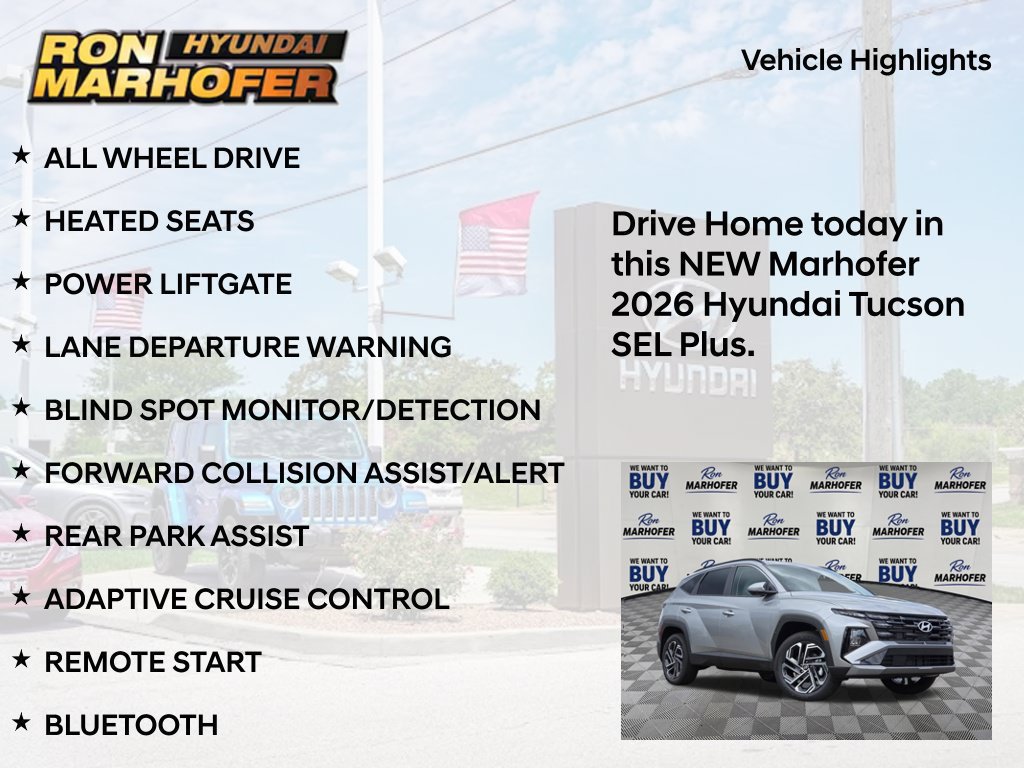 New 2026 Hyundai Tucson SEL Plus AWD/4WD image 96