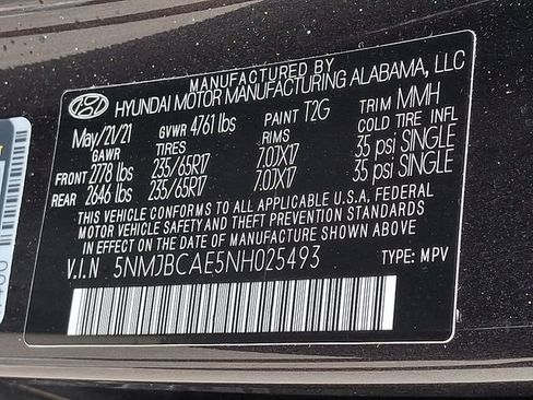 Certified 2022 Hyundai Tucson SEL AWD/4WD image 25