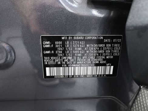 Used 2022 Subaru Ascent Limited AWD/4WD image 55